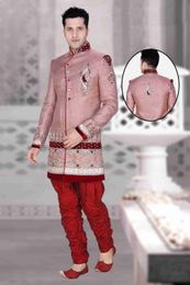 Enriching Your Lookpink Color Royal Sherwani