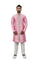 Cameopink Artsilk Indowestern Sherwani