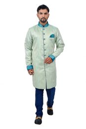 Pista Artsilk Indowestern Sherwani