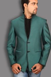 Graceful Green Linen Blazer BL5034