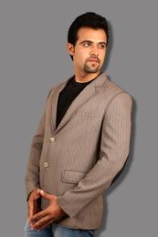 Artistic Notch Lapel Blazer BL5038