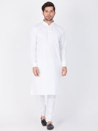 Ethinic White Kurta Pajama