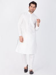 Perky And Fancy White Kurta Pajama