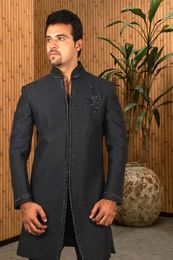 Linen Indo Western Sherwani BL1039