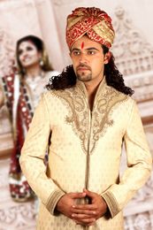 Debonair Gold Sherwani BL2034