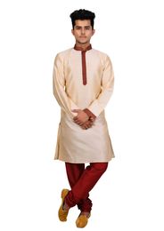 Sophisticated Beige Kurta Set