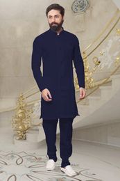 Beautiful Blue Silk Kurta Pajama