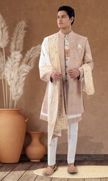 Multicolor Jacket Shrug Style Sherwani