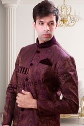 Velvet Work Indo Western Sherwani BL1047