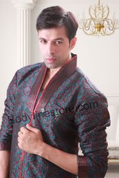 Exclusive Highneck Wedding Kurta BL4026
