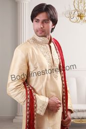 Cream Kurta Pajama BL4047