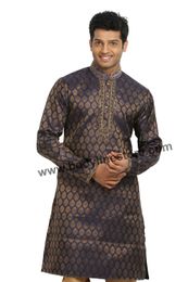 Cobalt Kurta Pajma RK4056