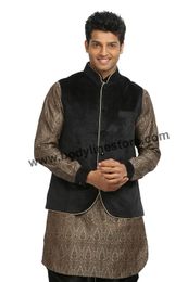 Kurta Set With Jacket RK4089