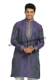 Cotton Linen Kurta Pajama RK4073