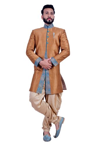 Sienna Brown  Indowestern Sherwani  RK1110