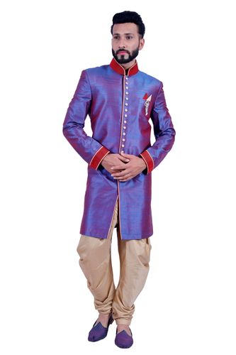 Blueberry  Indowestern Sherwani  RK1113