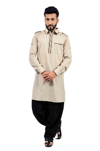 Dark Khaki  Pathani Suit  RK4144