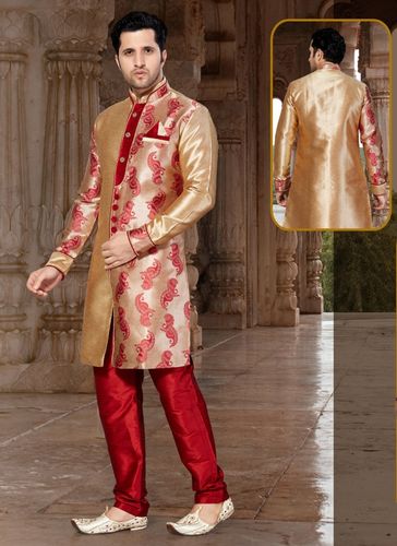 Brown Color Handsome look Indo Western Sherwani