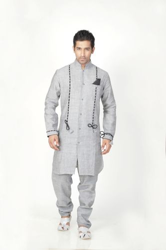 Grey Color Classy Kurta Payjama