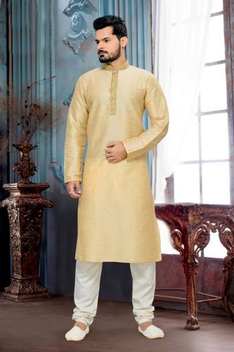 Ethnic Yellow Color Kurta Payjama