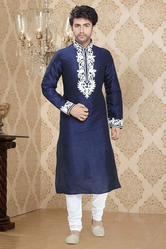 Blue Color Enviable Ethnic Kurta Payjama
