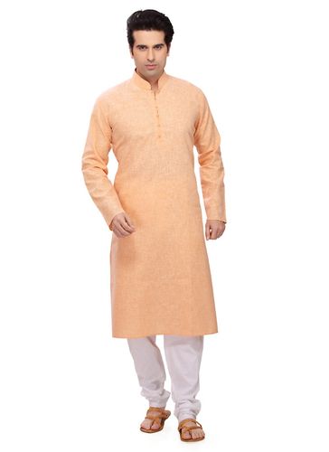 Classy Orange Color Kurta Payjama