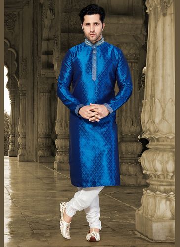 Fabulous Blue Occasional Kurta Payjama