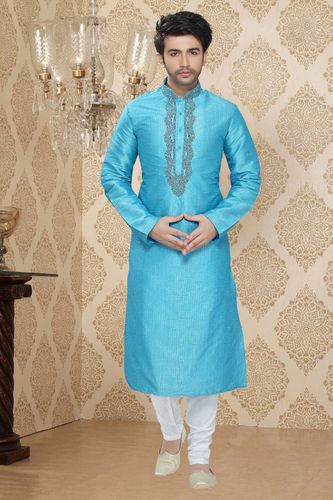 Trendy Blue Kurta Payjama