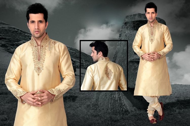 Gorgeous Cream Color Kurta Payjama