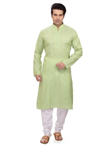Charming Green Ethnic Kurta Payjama