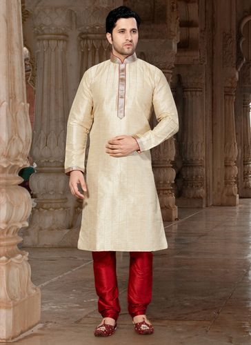 Cream Color Refreshing  Kurta Payjama