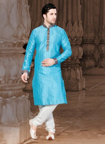Astonishing Blue Color Kurta Payjama