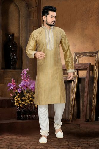 Beige Extra Vagant Kurta Payjama