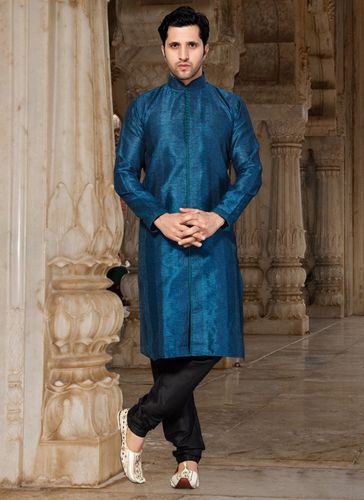 Grandeur Blue Royal Kurta Payjama