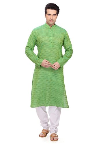 Amazing Green Color Ethnic Kurta Payjama
