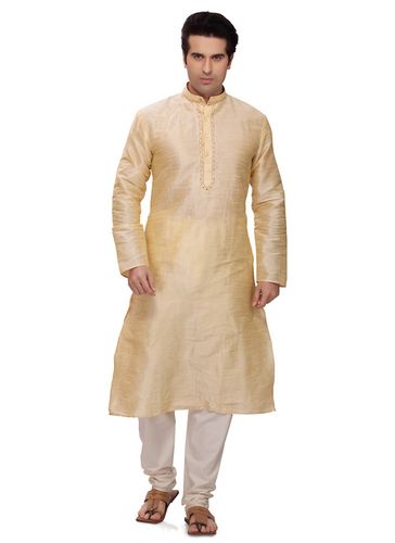 Cream Color Extra Vagent Kurta Payjama