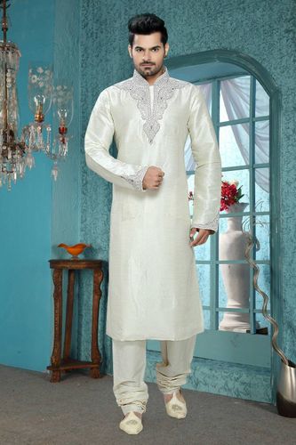 White Color impressive Kurta Payjama