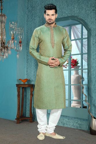 Green Color Live in Style  Kurta Payjama