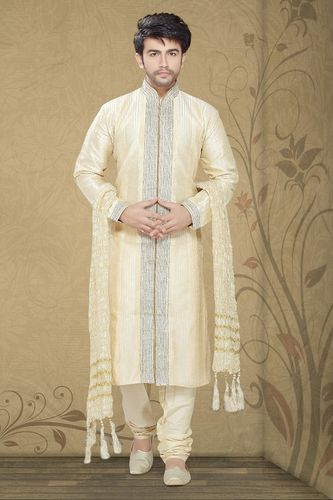Cream Color Pristine Look Kurta Payjama