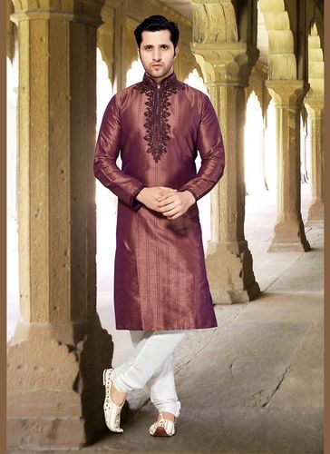 Mesmerizing Brown Unique Kurta Payjama