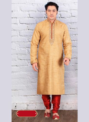 Brown Color Unique Design Kurta Payjama