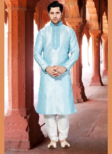 Blue Wedding Kurta Payjama