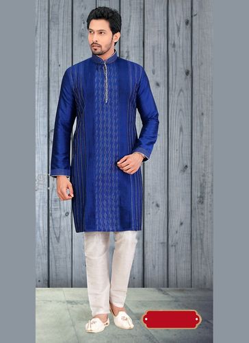 Blue Color Fashionable Kurta Payjama