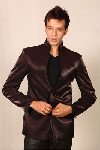 Grandeur Wine Colored Blazer BL5007