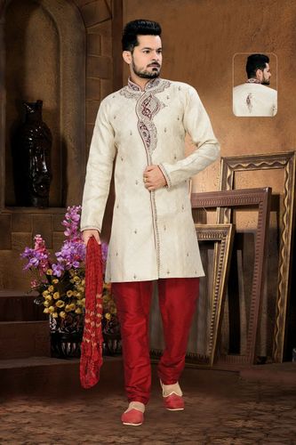 Fancybeige Royal Sherwani For Wedding