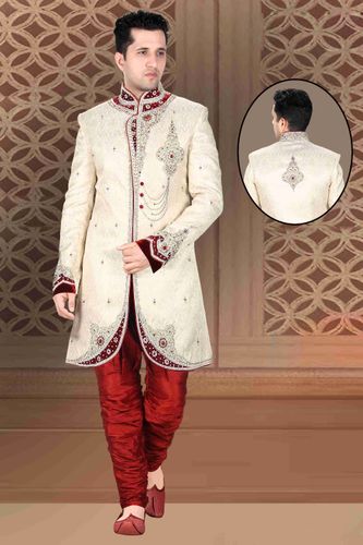 Broad Your Waybrown Royal Sherwani For Wedding