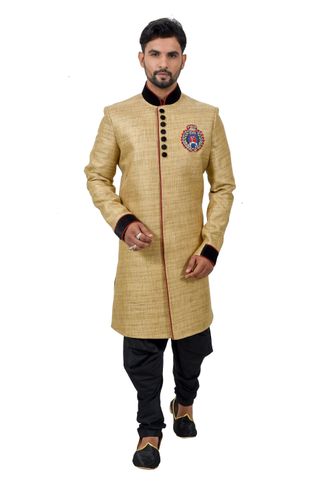 Lion Fancykatansilk Indowestern Sherwani