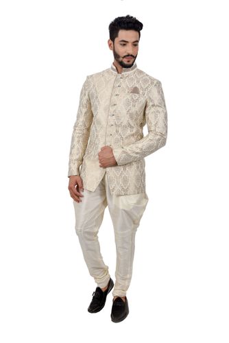 Art Silk Jodhpuri Suit Online
