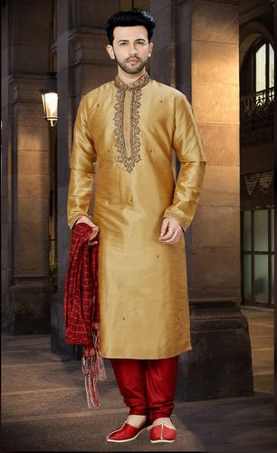 Online Maroon Elegant Look Kurta With Payjama