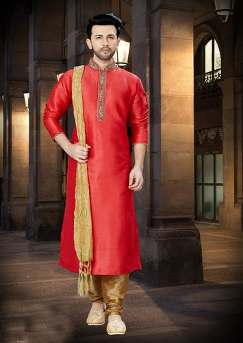 Classy Tomato Kurta With Payjama Online